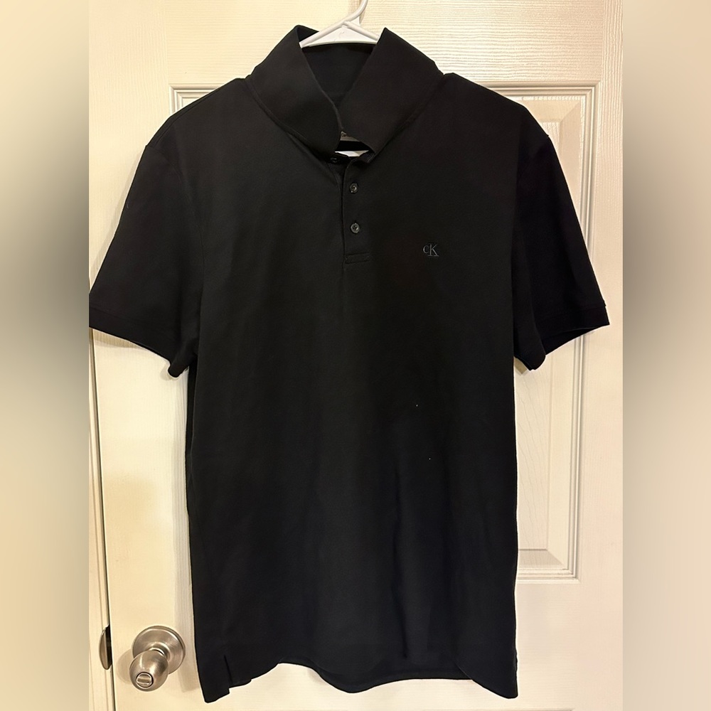 Men’s Calvin Klein smooth cotton polo